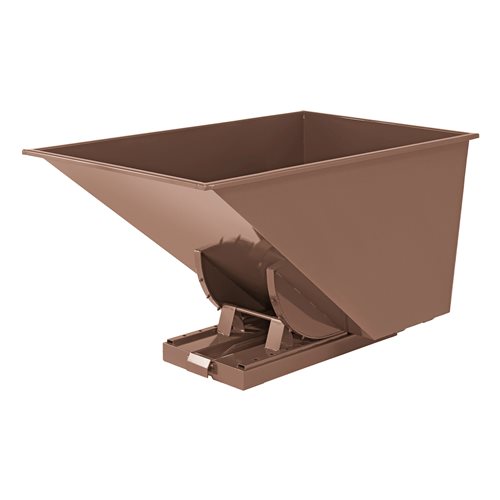 Vyklopný kontajner SPECTRA, objem 1100 L, hnedý