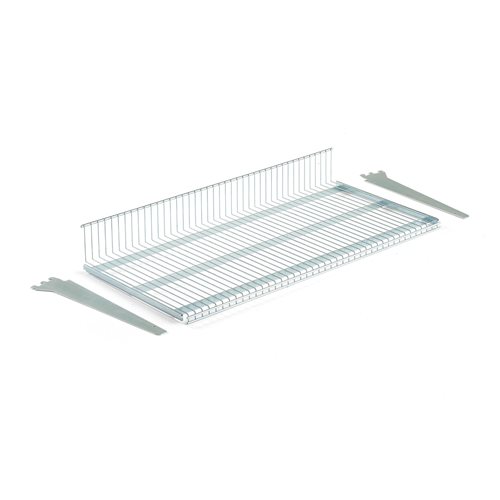 Polica pre regál do predajne SHOP, 900x400 mm, galvanizovaná