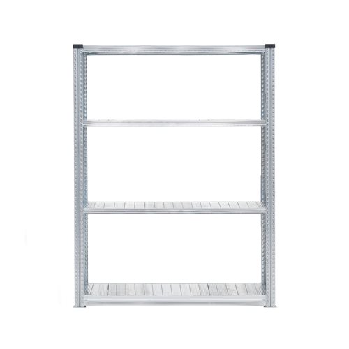 Policový kovový regál TRANSFORM, základná sekcia, 1972x1200x500 mm