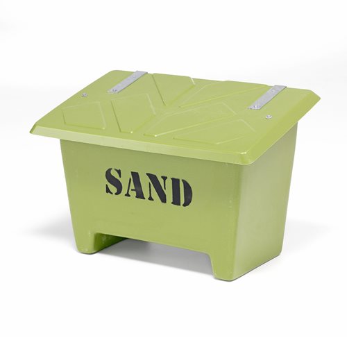 Kontajner na skladovanie piesku, 250 L, zelený