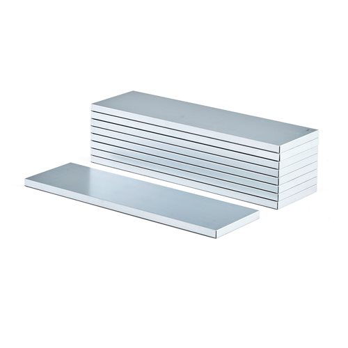 Polica TOUGH, oceľový plech, 2700x1000 mm