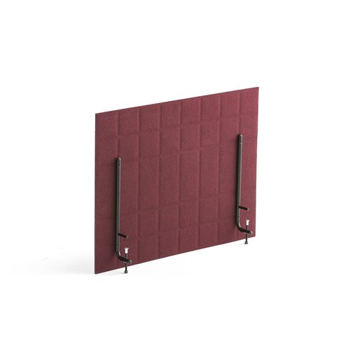 Stolový paraván Split, 800x600 mm, bordový