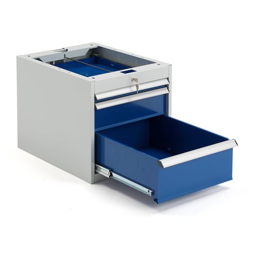 Zásuvková jednotka Solid, 3 zásuvky, 540x520x665 mm