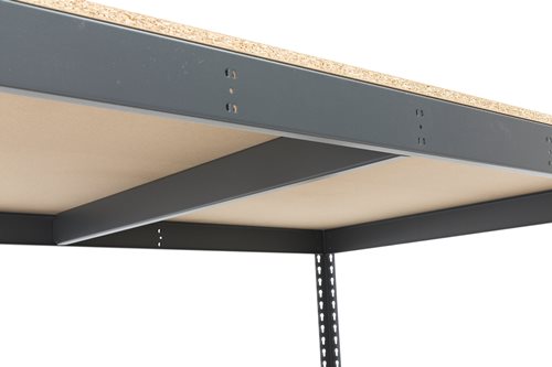 Policový regál COMBO, nosnosť 500kg/polica, 1980x2440x620 mm