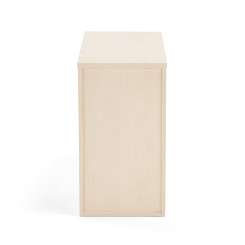 Kancelársky kontajner Modulus, 4 zásuvky, breza