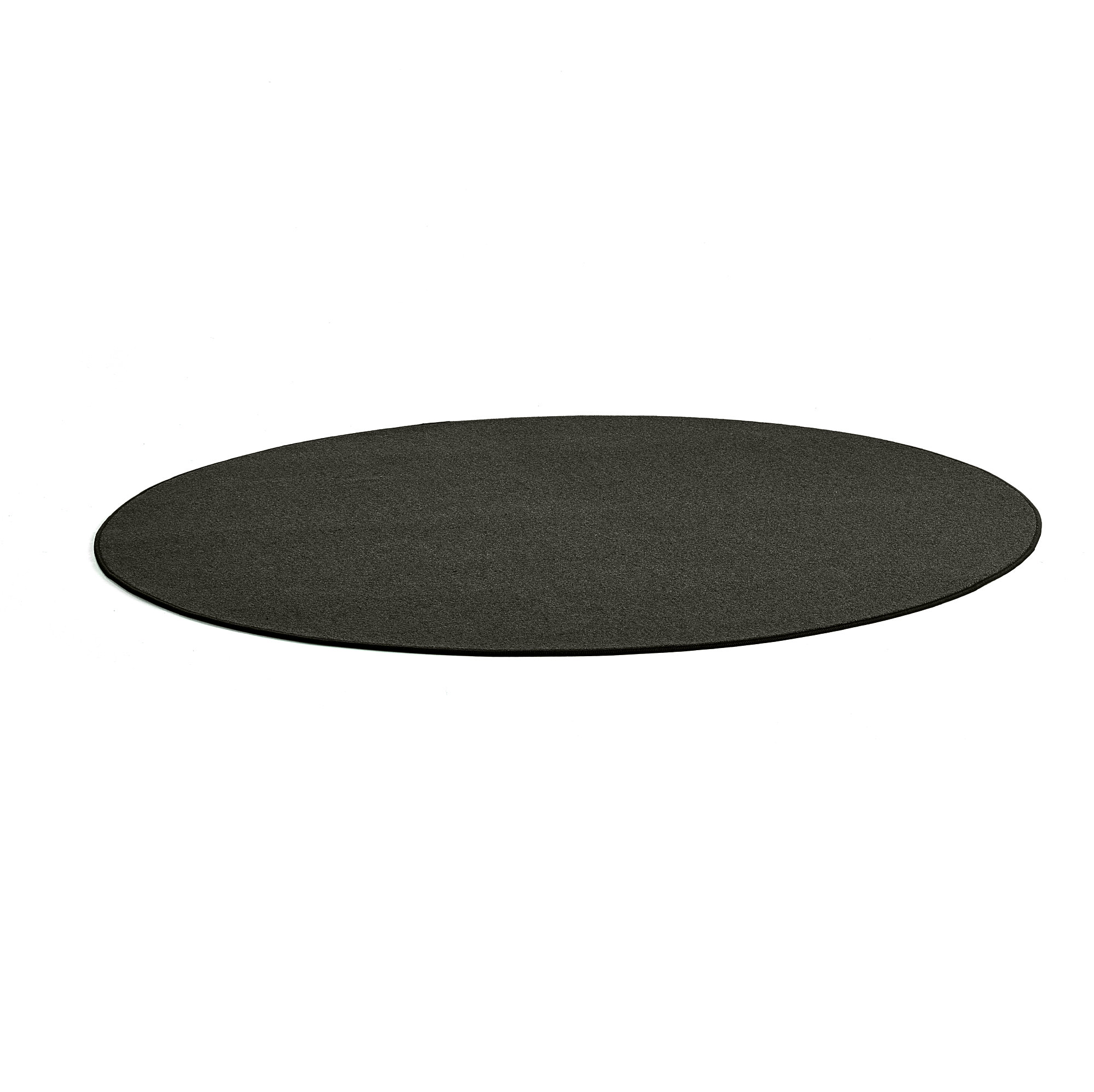 Okrúhly koberec ADAM, Ø 3500 mm, striebornošedý