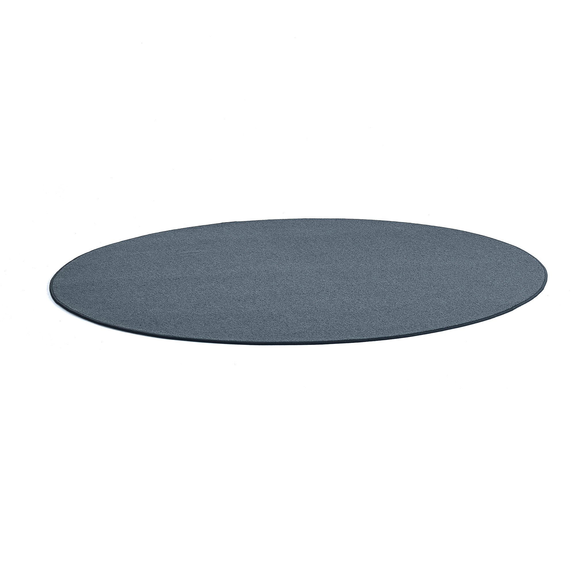 Okrúhly koberec ADAM, Ø 3500 mm, modrošedý