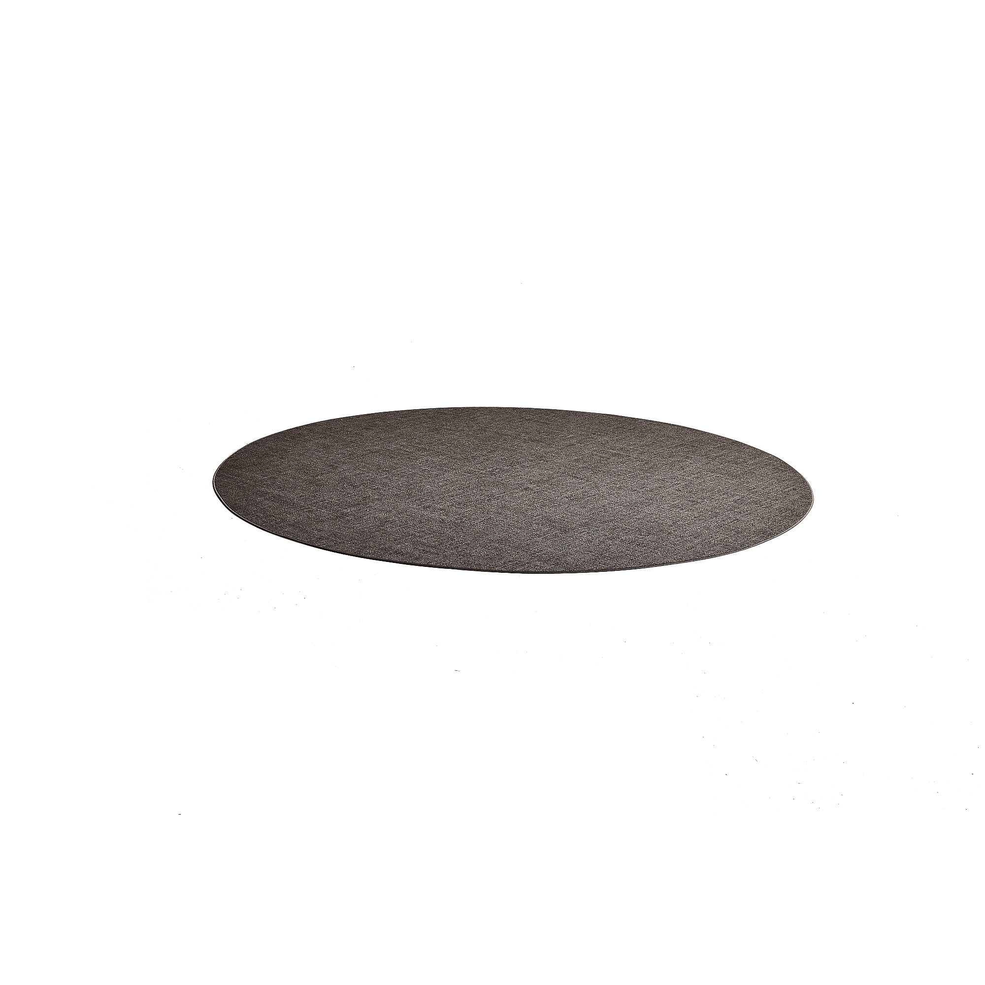 Okrúhly koberec MELVIN, Ø 3000 mm, červená/šedá