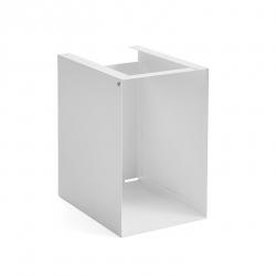 Úložný priestor pod stôl QBUS, vysoký, biela