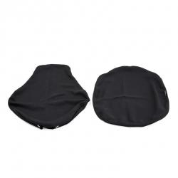 Kompletné čalúnenie pre kancelársku stoličku HURRAY, sedadlo + nízke operadlo, čierne