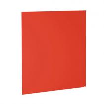 Sklenená magnetická tabuľa Stella, 1000x1000 mm, svetločervená