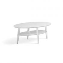 Konferenčný stolík HOLLY, 1200x700x500 mm, biely