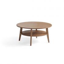 Konferenčný stolík HOLLY, Ø 1000x500 mm, dub
