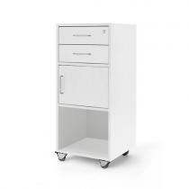 #en teacher drawers beech with door. W460xD450xH1180 mm.