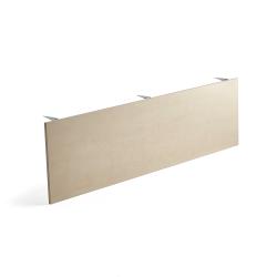Predný panel pre stôl QBUS/MODULUS, 1800x500 mm, breza