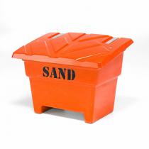 Kontajner na skladovanie piesku, 350 L, oranžový