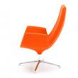 Moderné kreslo Echo, oranžová